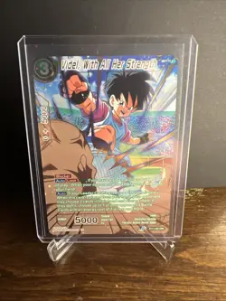 Dragon Ball Super Card Game Videl, With All Her Strength Cross Spirits BT14-067 - Image 1