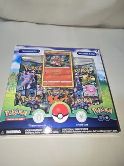 TCG Pokemon GO Charmander Pin Collection Box - Image 1