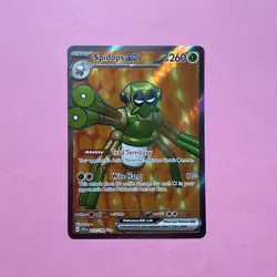 Spidops ex 223/198 NM Full Art Ultra Rare Scarlet & Violet Base Pokemon Card TCG - Image 1