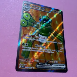Spidops ex 223/198 NM Full Art Ultra Rare Scarlet & Violet Base Pokemon Card TCG - Image 3