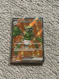 Pokemon TCG Scarlet & Violet Base Set Spidops ex 223/198 Ultra Rare Holofoil - Image 1