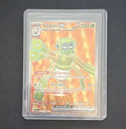 Pokemon TCG Spidops ex 223/198 SV01 Scarlet & Violet Ultra Rare Full Art Holo - Image 1