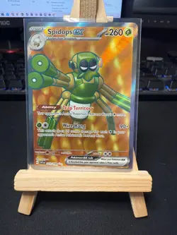 Pokemon TCG Spidops ex 223/198 – Scarlet & Violet – Ultra Rare Full Art – NM - Image 1