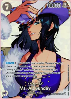 One Piece Single: Ms. All Sunday OP14-084 Special Rare NM - Image 1