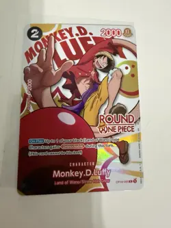Monkey D. Luffy - One Piece x Round 1 Promo - English - OP16-095 - NM/ M - Image 1