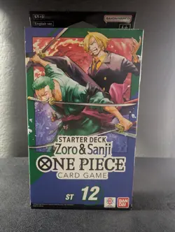 ST-12 ZORO & SANJI - Starter Deck - Factory Sealed - One Piece Card Game - Image 1