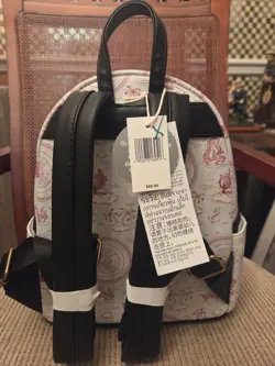 Loungefly Disney Parks Pirates of the Caribbean Mini Backpack White/Black - Image 2