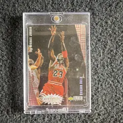 Upper Deck 1997-98 Collector's Choice Crash the Game Michael Jordan #R30 - Image 1