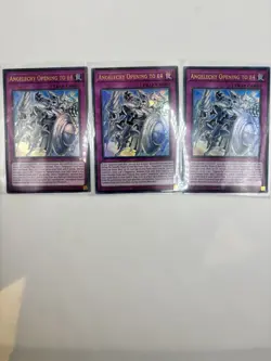 Yu-Gi-Oh! | Angelechy Opening to e4 | Ultra Rare Playset x3 Chaos Origins 1st Ed - Image 1