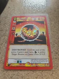 Calcified Dunes Orb 36/165 MetaZoo Seance 1st Edition Full Holo Card NM/MINT - Image 1