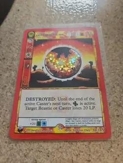 Calcified Dunes Orb 36/165 MetaZoo Seance 1st Edition Full Holo Card NM/MINT - Image 2