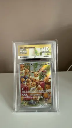 Pokemon TCG Eevee AR 078/066 Crimson Haze SV5A Japanese - ACE 10 - Image 1