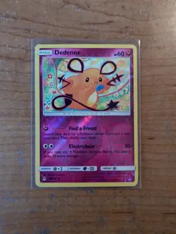 Pokemon Dedenne 88/131 Sm-Forbidden Light Reverse Holo LP - Image 1