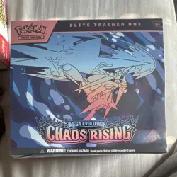 Pokemon TCG Mega Evolution—Chaos Rising Elite Trainer Box (ETB) Booster Promo - Image 1