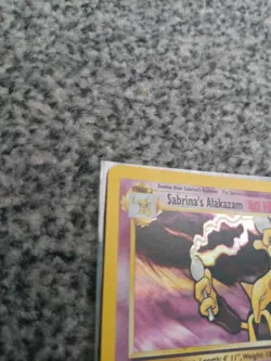 Pokemon Alakazam TCG Gym Challenge Holo Rare Card 16/132 Sabrina's Edition WOTC - Image 3