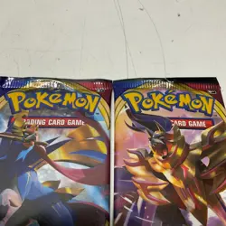 Lot of 2 Sword and Shield Base Set Booster Pack Sealed Pokemon TCG - Image 3