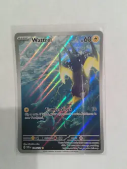 Pokemon Wattrel 178/167 Sv06: Twilight Masquerade Illustration Rare Holo - Image 1