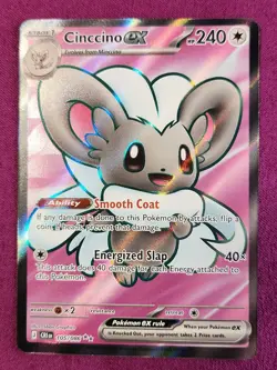 Pokemon TCG Cinderace EX 105/086 Chaos Rising Holo NM - Image 1