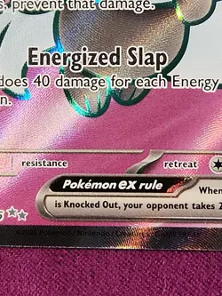 Pokemon TCG Cinderace EX 105/086 Chaos Rising Holo NM - Image 5