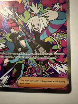 Roxie's Performance 121/086 Special Illustration Rare Chaos Rising Pokemon NM - Image 5