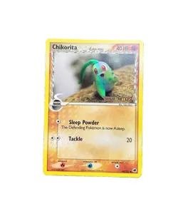 Pokemon Dragon Frontiers Chikorita 44/101 Reverse Holo Stamped LP - Image 1