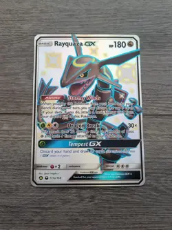 The Pokemon Company Rayquaza GX 177A/168 Jumbo Cards Holo English 2019 180 HP - Image 1