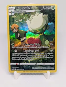Roserade Tg02/Tg30 Lost Origin Trainer Gallery Holo, Pokemon TCG - LP - Image 1