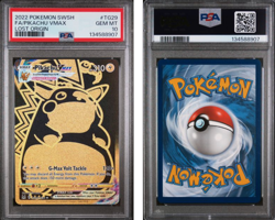 Pokemon Sword & Shield 2022 Lost Origin Pikachu VMAX TG29/TG30 PSA 10 Gem Mint - Image 3