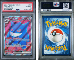 Pokemon Temporal Forces Gengar EX 193/162 Ultra Rare Full Art PSA 10 Gem Mint - Image 2