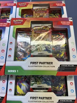 Pokemon TCG First Partner Illustration Collection Series 1 New Sealed Lot of 26 - Image 2
