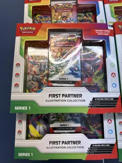 Pokemon TCG First Partner Illustration Collection Series 1 New Sealed Lot of 26 - Image 3