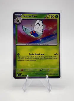 Pokemon TCG Butterfree 003/159 Reverse Holo Journey Together Near Mint - Image 1