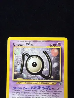 Unown [N] - Neo Discovery - 50/75 - Pokemon TCG - LP - Image 2