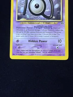 Unown [N] - Neo Discovery - 50/75 - Pokemon TCG - LP - Image 3