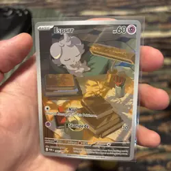 Espurr 095/088 Perfect Order NM Illustration Rare Pokemon TCG - Image 1