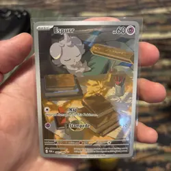Espurr 095/088 Perfect Order NM Illustration Rare Pokemon TCG - Image 2