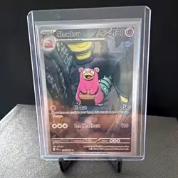 Pokemon TCG Slowbro 090/084 Pitch Black Illustration Rare Full Art Holo - Image 1