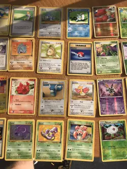 Pokemon Card Lot Mixed Lot 56 cards ex to mint various sets, holo trainer common - Image 2