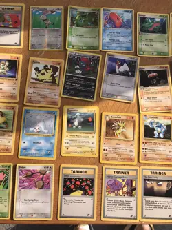 Pokemon Card Lot Mixed Lot 56 cards ex to mint various sets, holo trainer common - Image 4