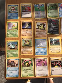 Pokemon Card Lot Mixed Lot 56 cards ex to mint various sets, holo trainer common - Image 5