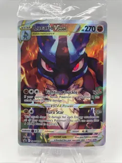 Lucario VSTAR Promo SWSH291 *SEALED* - NM - Pokemon TCG Crown Zenith ETB - Image 1