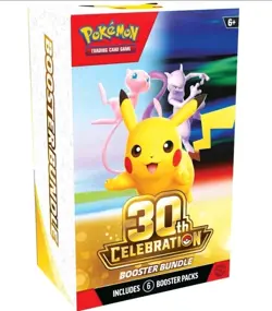 Pokemon TCG: 30th Celebration Booster Bundle PRESALE SHIPS - Image 1