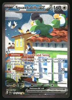 Pokemon Squawkabilly ex SV02: Paldea Evolved 264/193 NM - Image 1