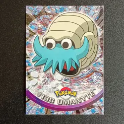 Omanyte #138 Topps Series 3 Non Holo Pokemon Card - Image 1