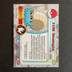 Omanyte #138 Topps Series 3 Non Holo Pokemon Card - Image 2