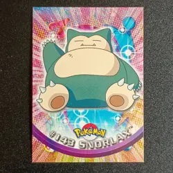 Snorlax #143 Topps Series 3 Non Holo Pokemon Card - Image 1