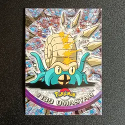 Omastar #139 Topps Series 3 Non Holo Pokemon Card - Image 1