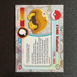 Kabuto #140 Topps Series 3 Non Holo Pokemon Card - Image 2