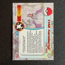 Aerodactyl #142 Topps Series 3 Non Holo Pokemon Card - Image 2