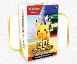 PREORDER, PRESALE!! Pokemon TCG 30th Celebration Booster Bundle Box 6 Packs - Image 1